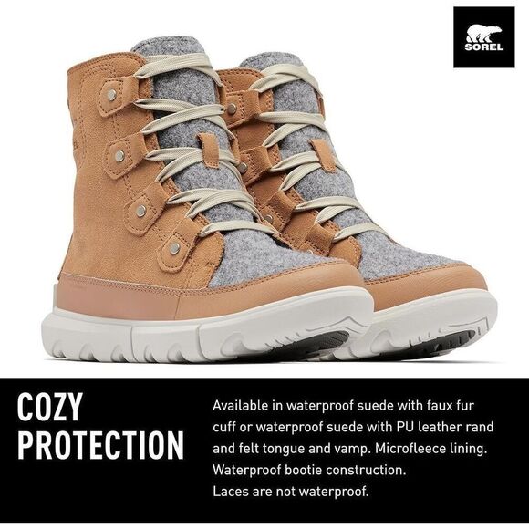 NWT/NIB Sorel Women's Explorer Next Joan Waterproof Boots - 8.5 - Picture 4 of 12